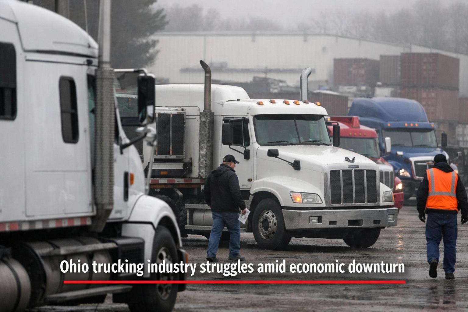 Ohio trucking industry faces prolonged downturn amid shifting market pressures