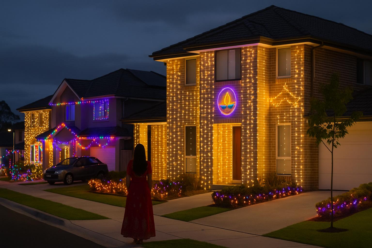 Australian woman faces backlash for calling Diwali lights a threat to Western culture