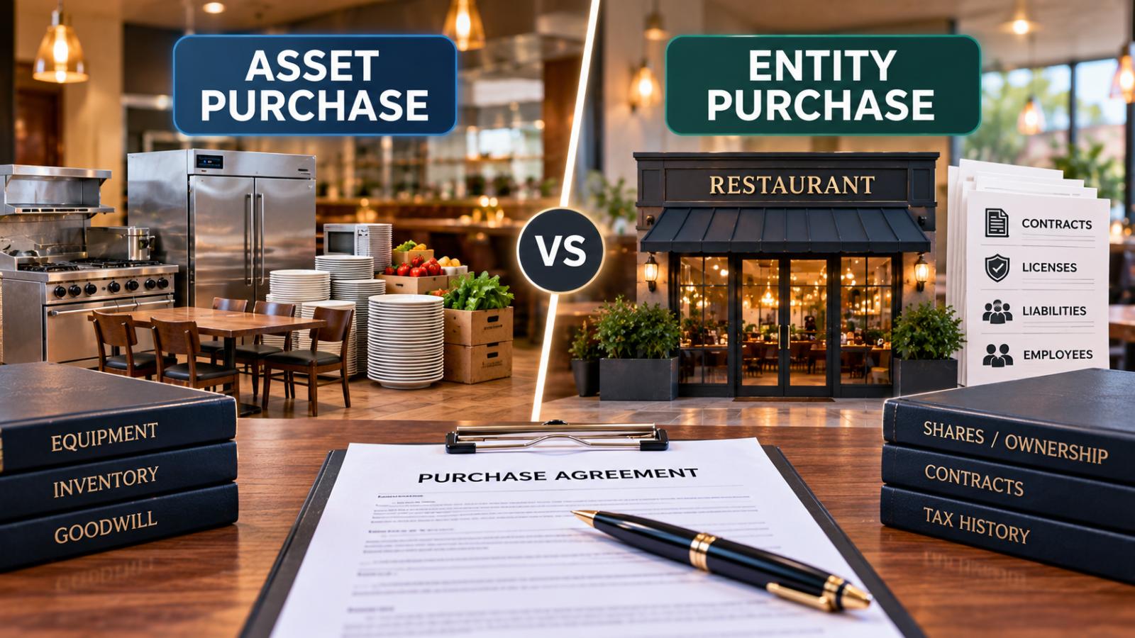 Asset vs Entity Purchase: What Restaurant Buyers Should Know