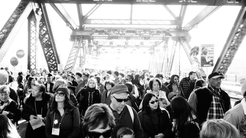 Free MLK celebration train carries riders from San Jose to San Francisco march