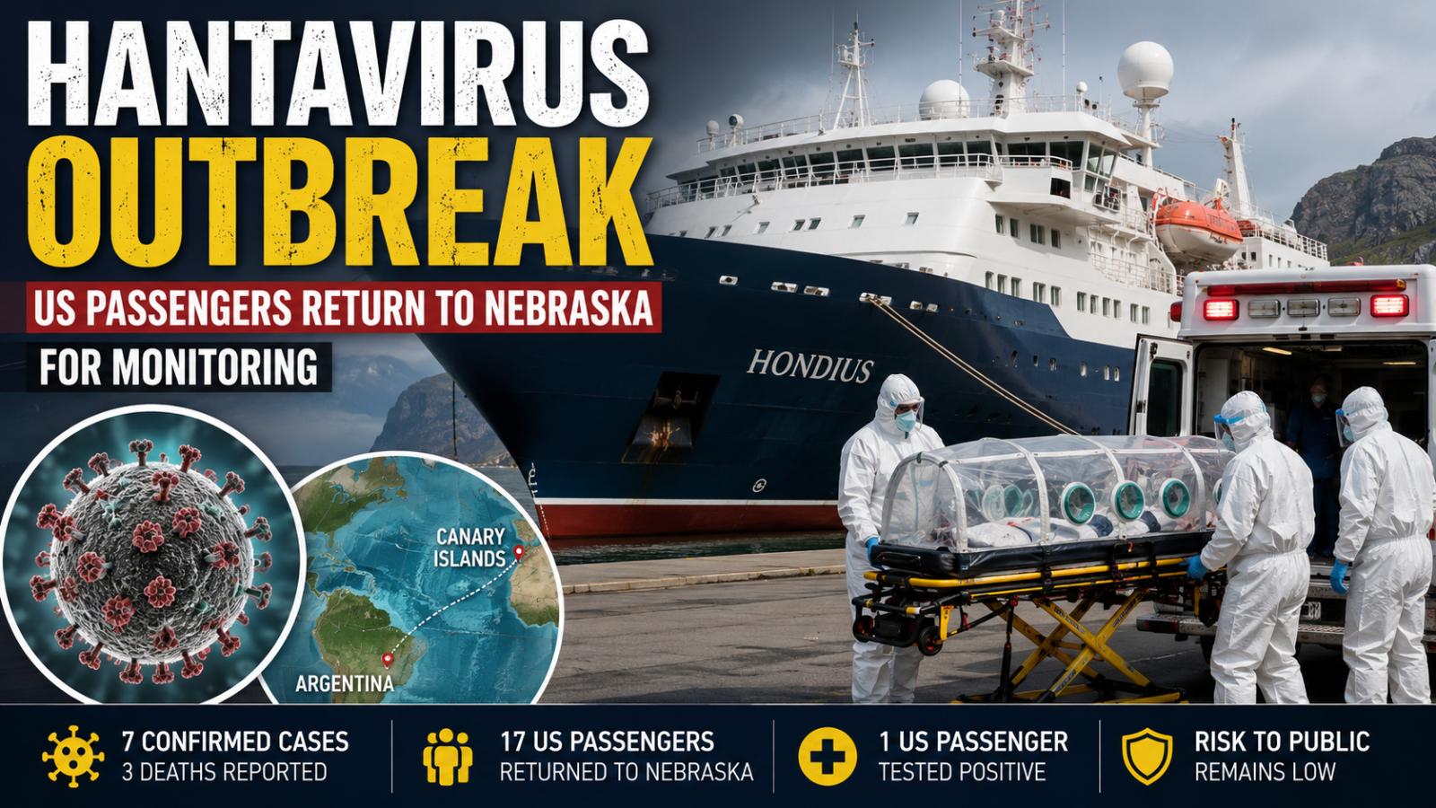 Hantavirus Cruise Outbreak: US Passengers Monitored In Nebraska