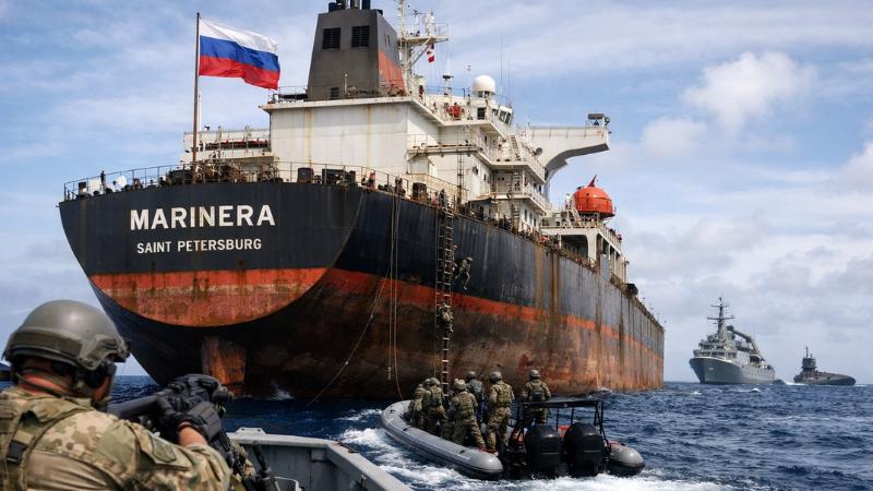 US seizes Russia-flagged oil tanker in Atlantic amid sanctions enforcement