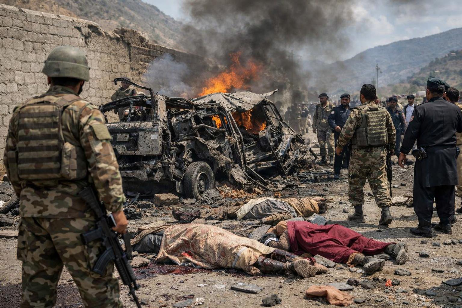 17 security personnel among dead in Pakistan’s Khyber attacks