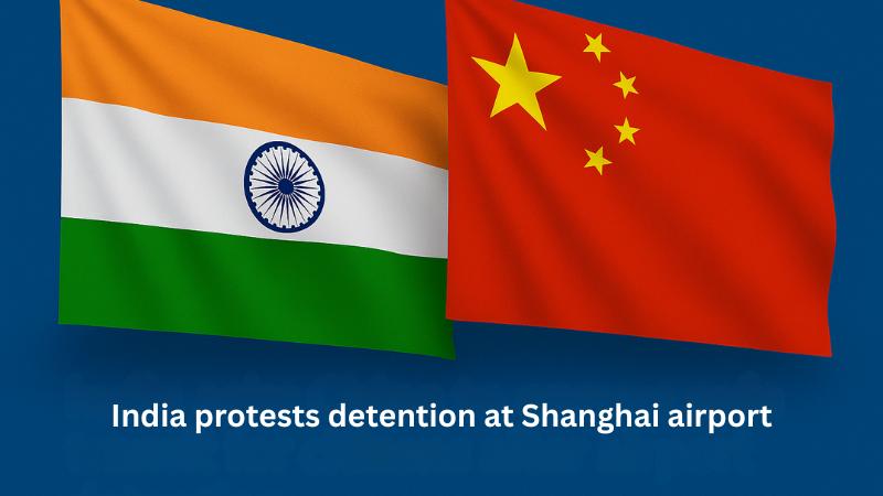 India asks China to ensure safe transit for citizens after airport detention