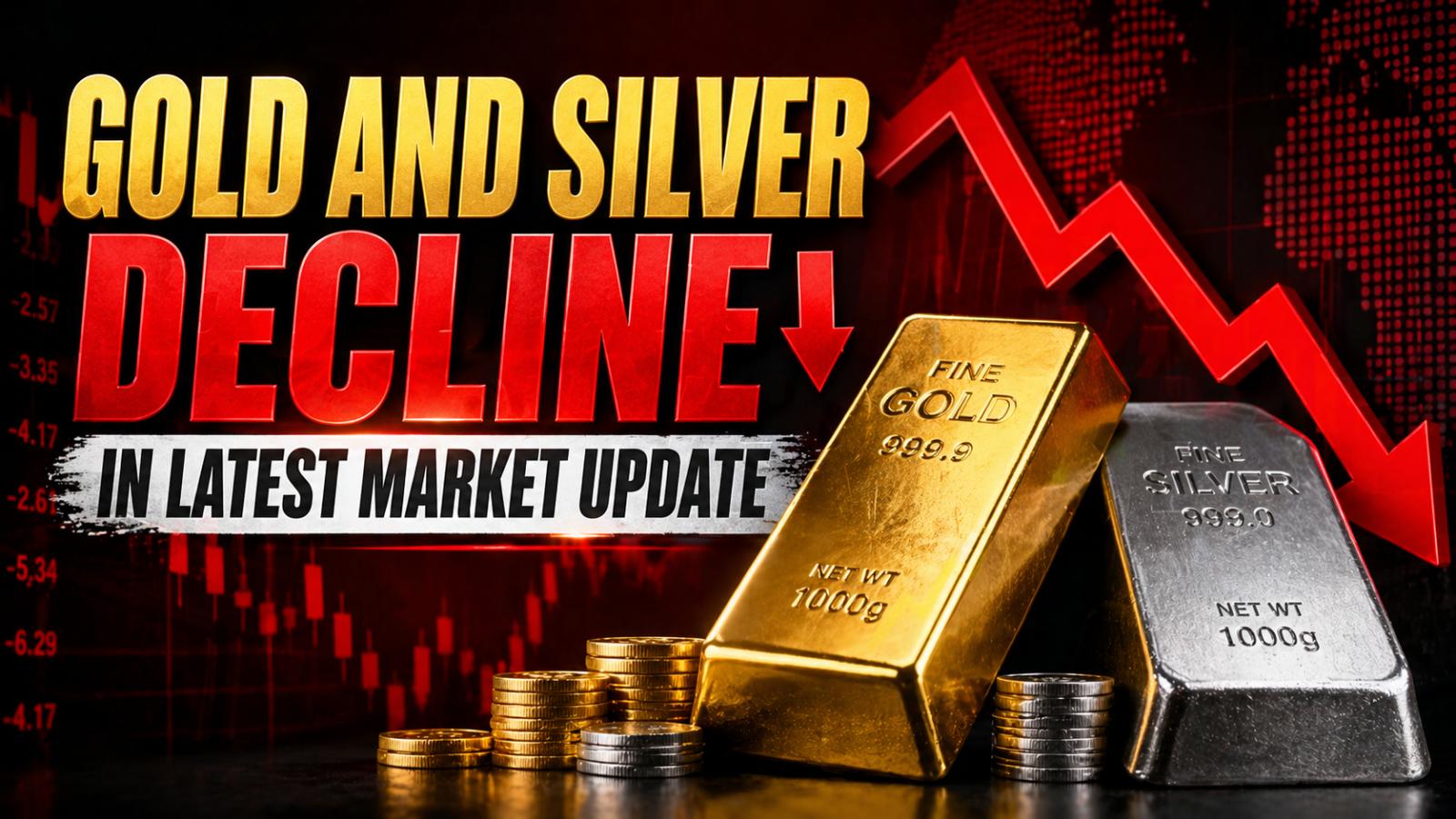 Gold and Silver Decline in Latest Market Update – Tuesday, April 28, 2026