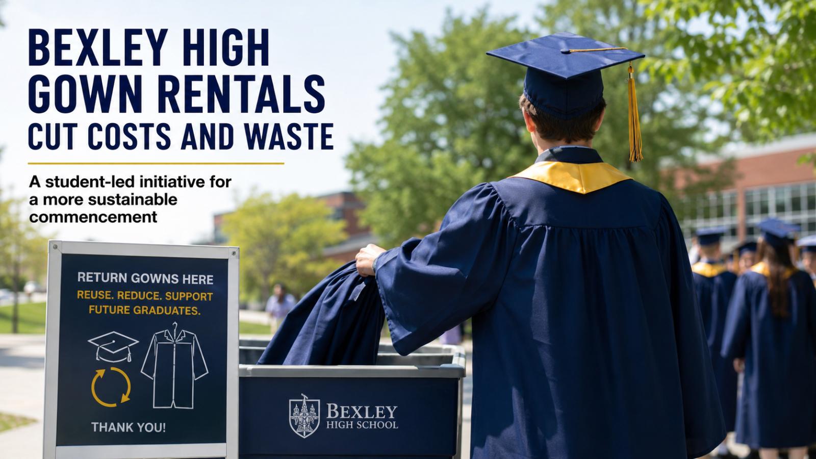 Ohio Bexley High Gown Rentals Cut Graduation Costs and Waste