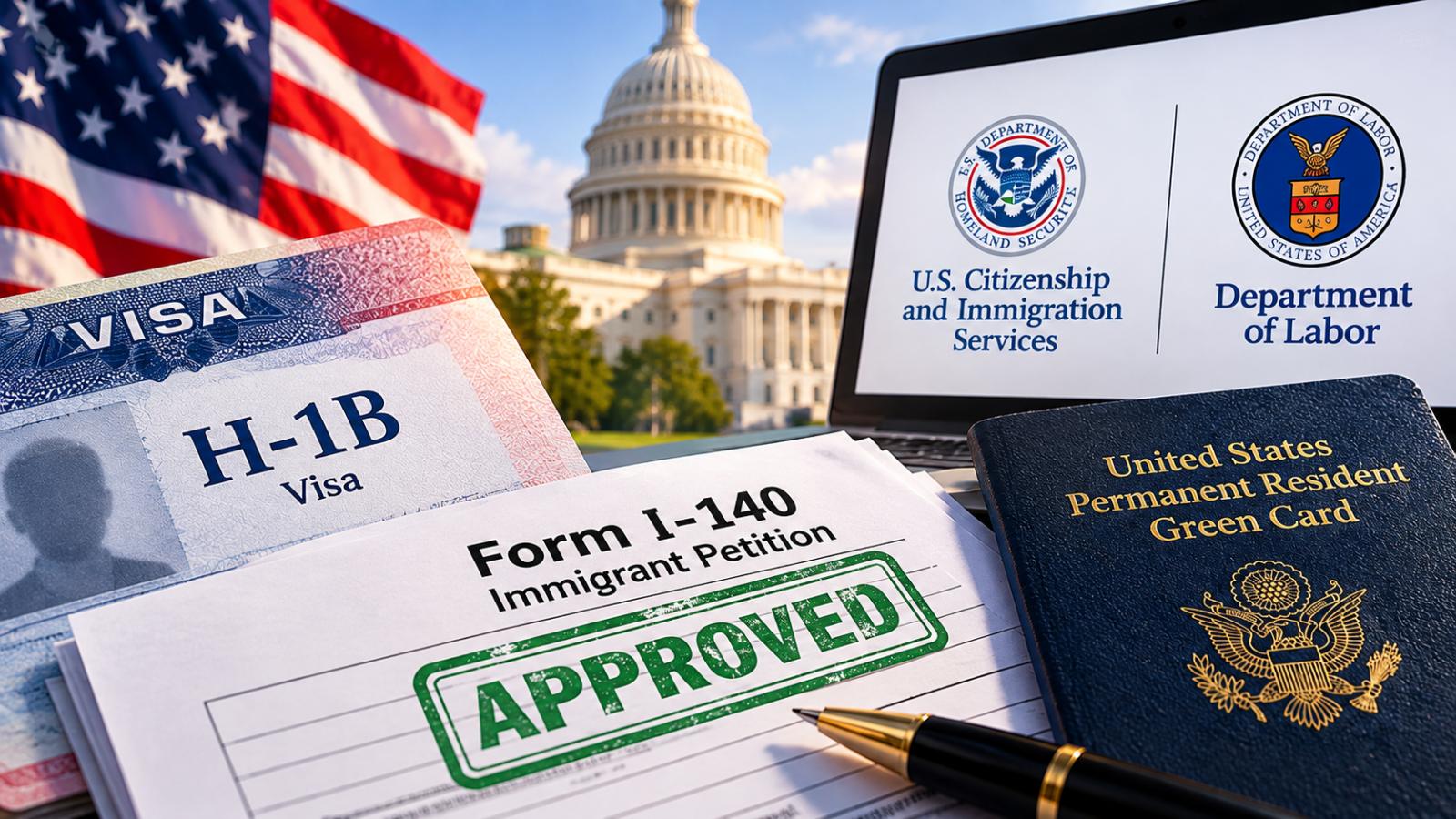 US PERM suspension Are H-1B visas and approved I-140s safe