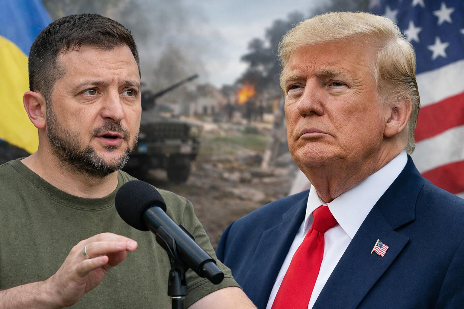 Zelenskyy urges Trump to maintain US support for Ukraine war effort