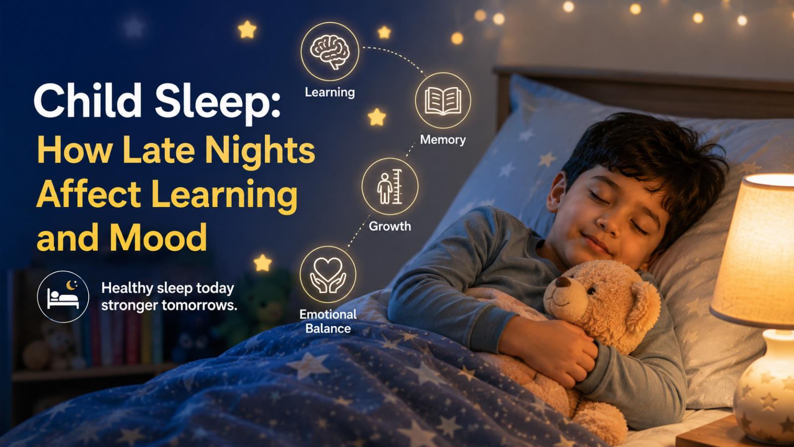 How Late Nights Affect Your Child’s Sleep, Learning and Mood