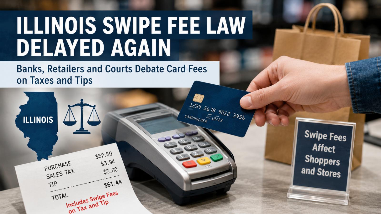 Illinois Swipe Fee Law Delay Pushes IFPA Fight Over Tips and Taxes Toward 2027