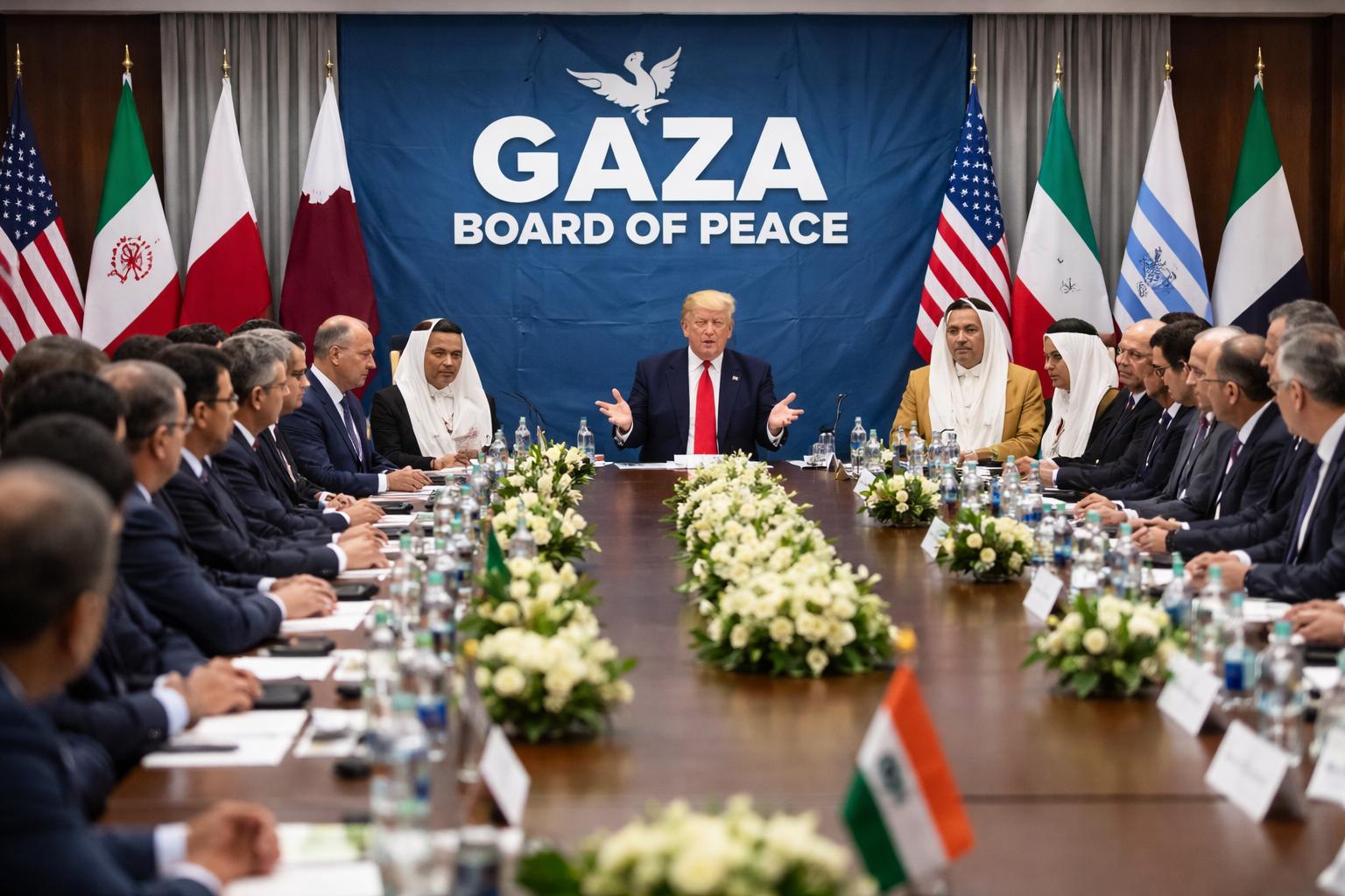 India attends Trump’s Gaza Board of Peace meeting as observer