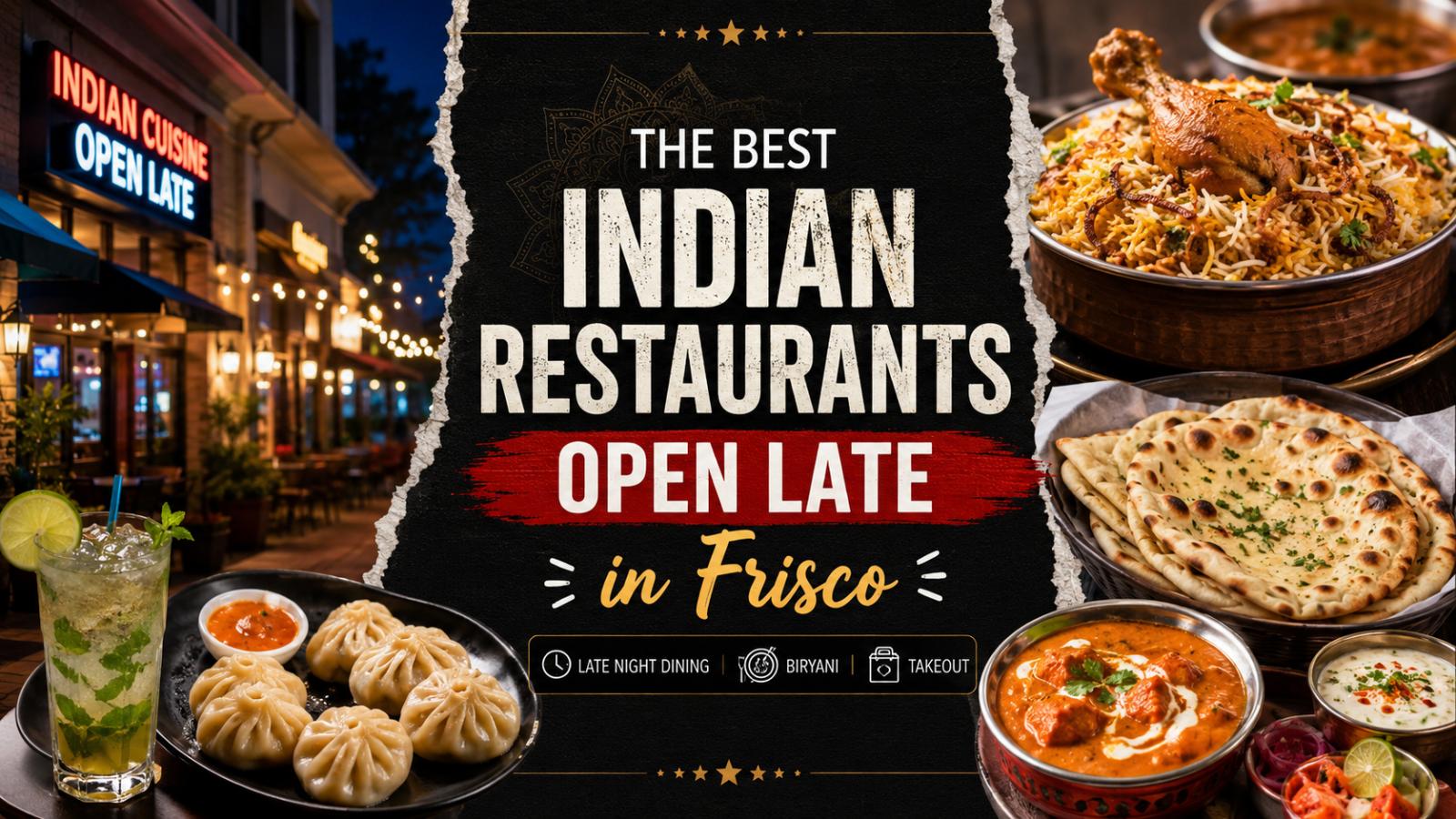 Indian Restaurants Open Late in Frisco: 6 Places to Try