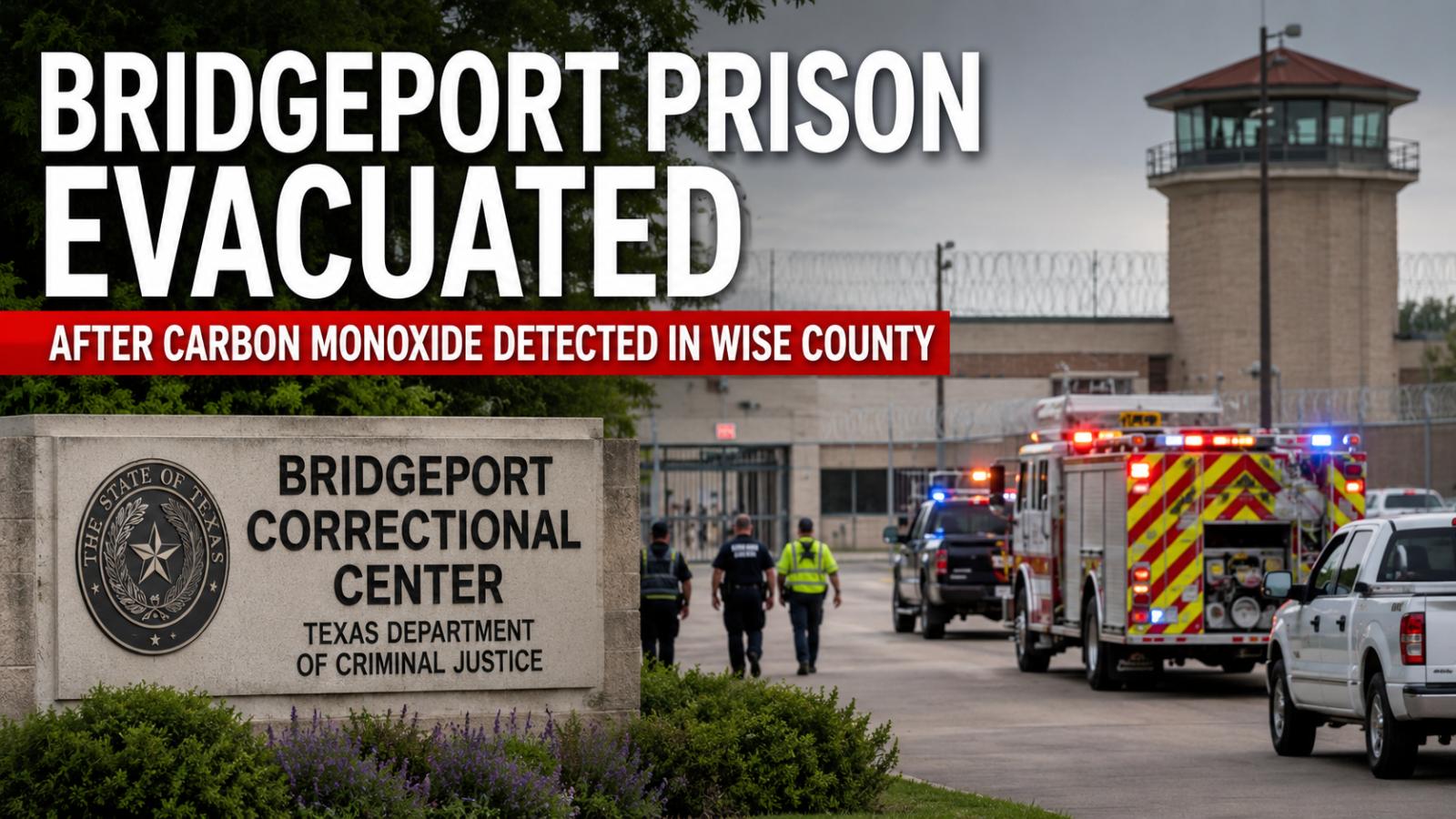Bridgeport Correctional Center Carbon Monoxide Evacuation in Wise County