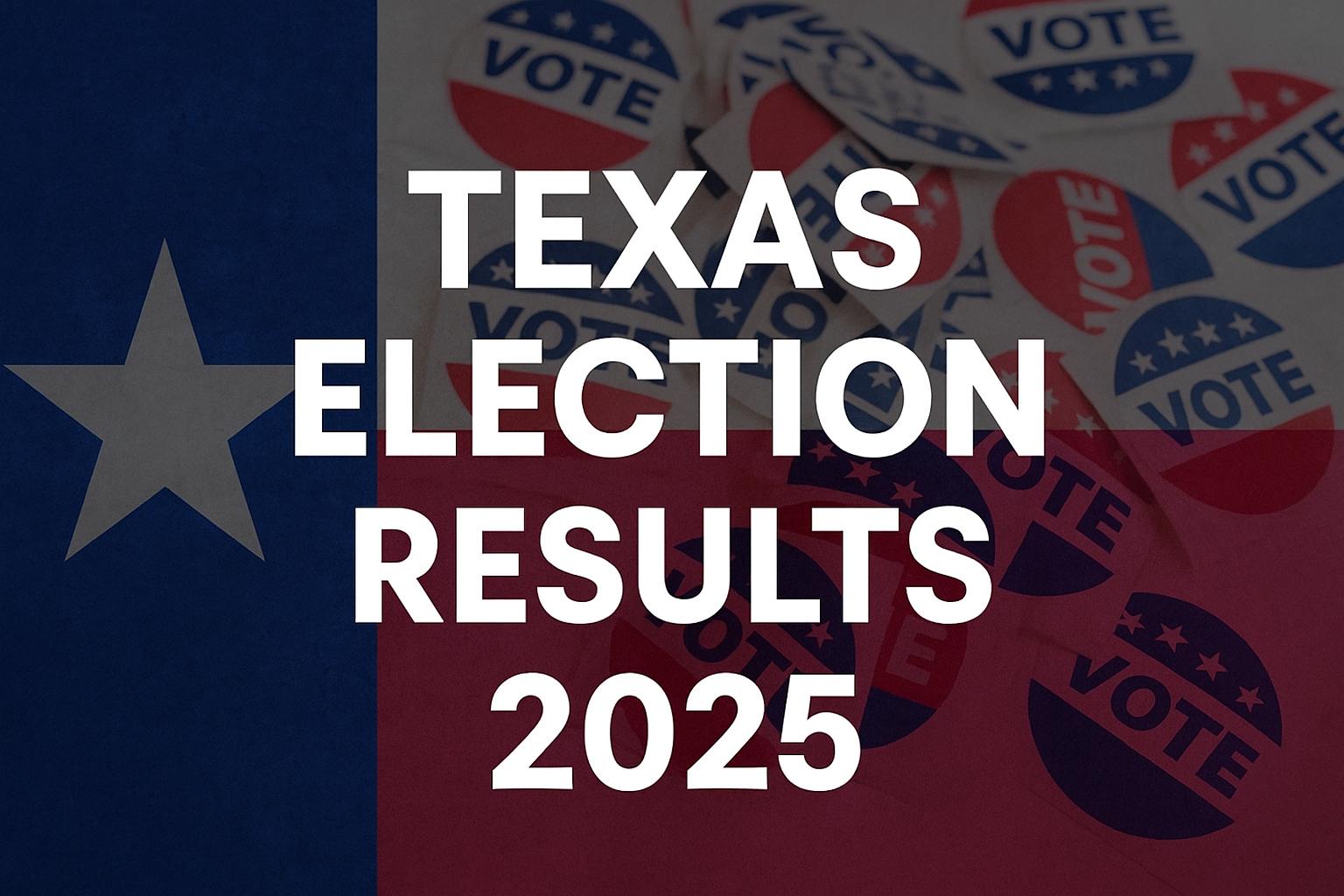 Texas Election Results 2025 Full List of General and Special Election Outcomes
