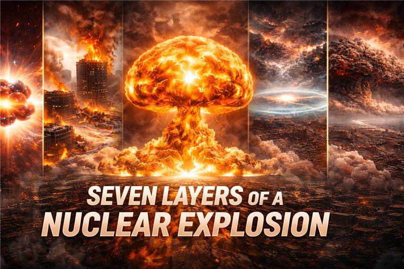 The Destructive Effects of a Nuclear Explosion  What Happens Step by Step
