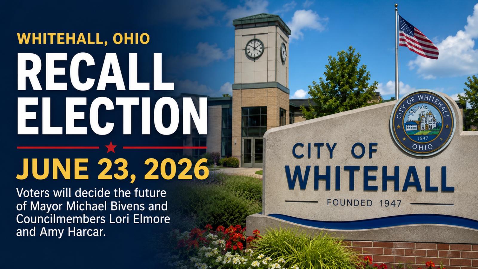 Whitehall Ohio Recall Election Set for June 23 Special Vote