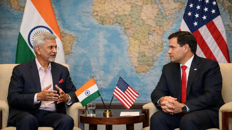 India and US review strategic cooperation in Jaishankar–Rubio conversation