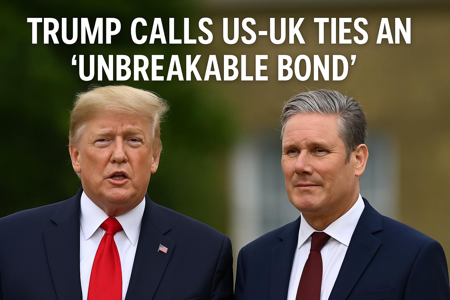 Trump calls US-UK ties an unbreakable bond as $340 billion deals signed