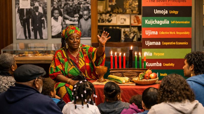 Kwanzaa celebration draws families to Anacostia museum as unity takes center stage