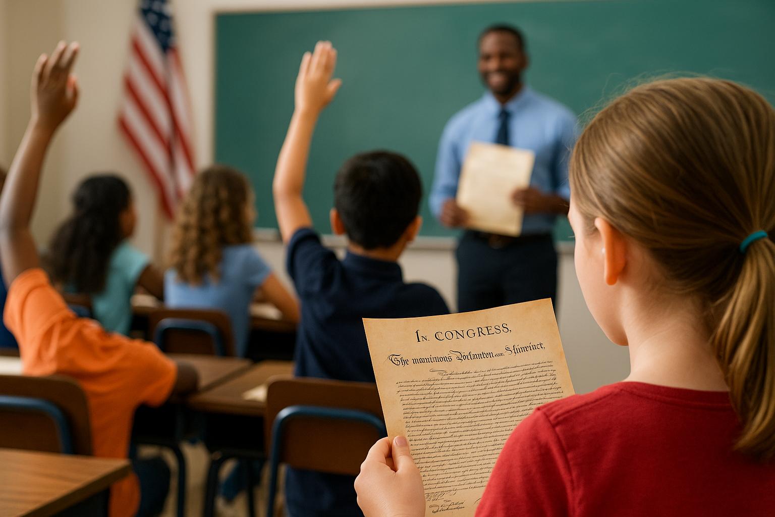 Ohio lawmakers urge schools to read Declaration of Independence before 250th anniversary