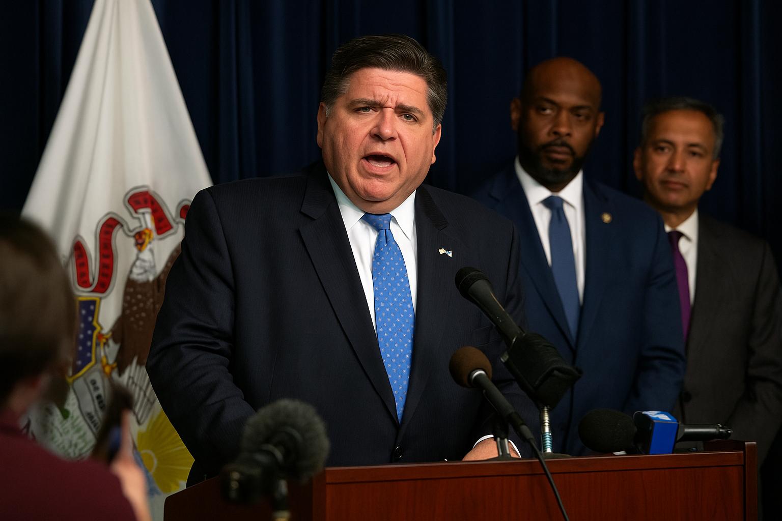 Illinois Governor Pritzker Sues Trump Over Military Deployment to Chicago
