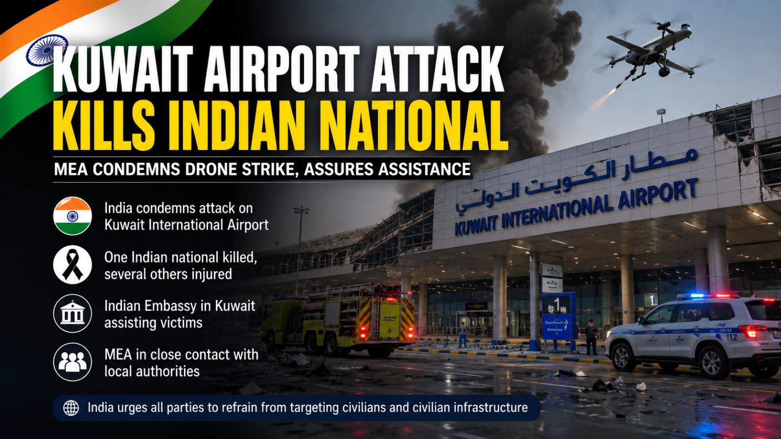 Kuwait Airport Attack Kills Indian National, MEA Says