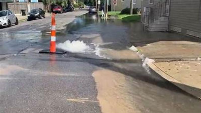 Carrollton Water Main Break Creates Massive Ice Scene, Disrupts Businesses and Roads