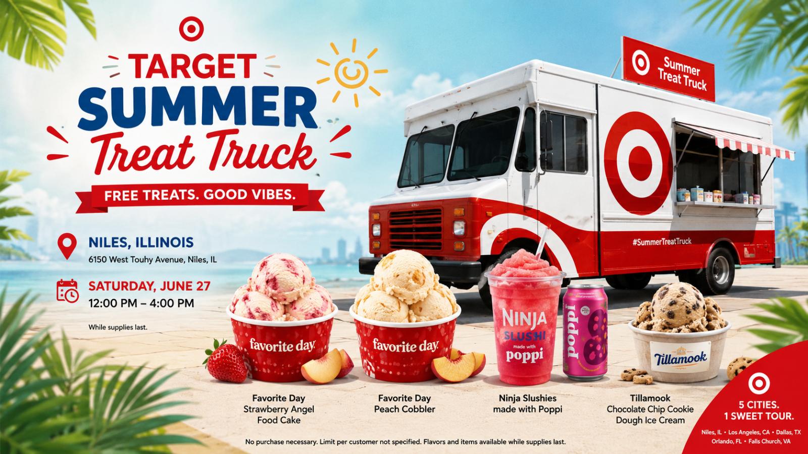 Target Free Ice Cream Event Coming to Niles on June 27