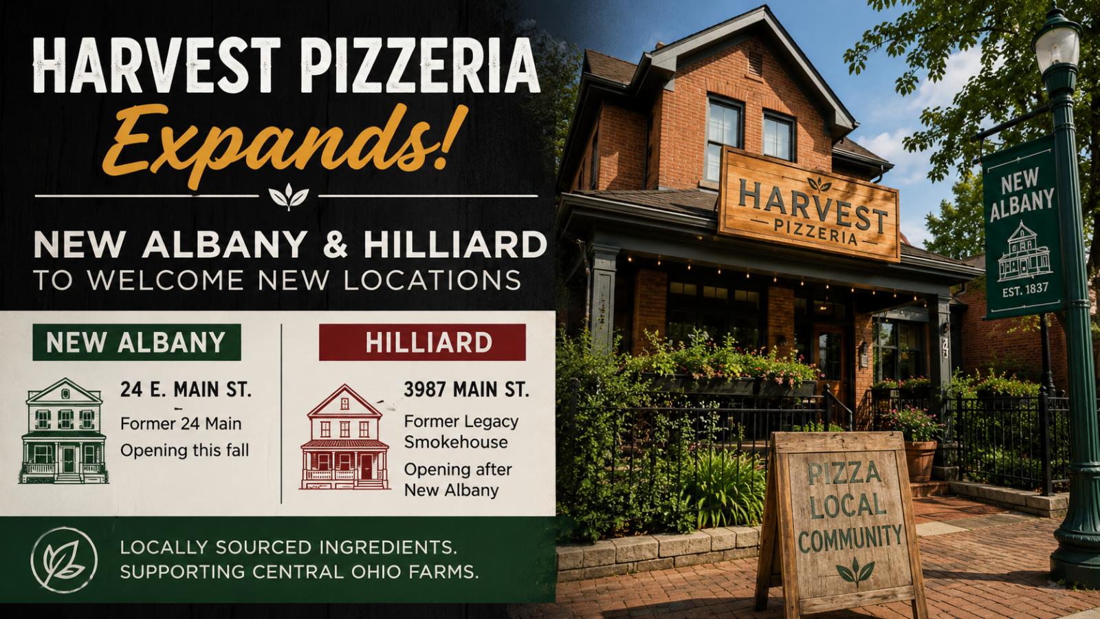 Harvest Pizzeria Plans New Albany and Hilliard Restaurants