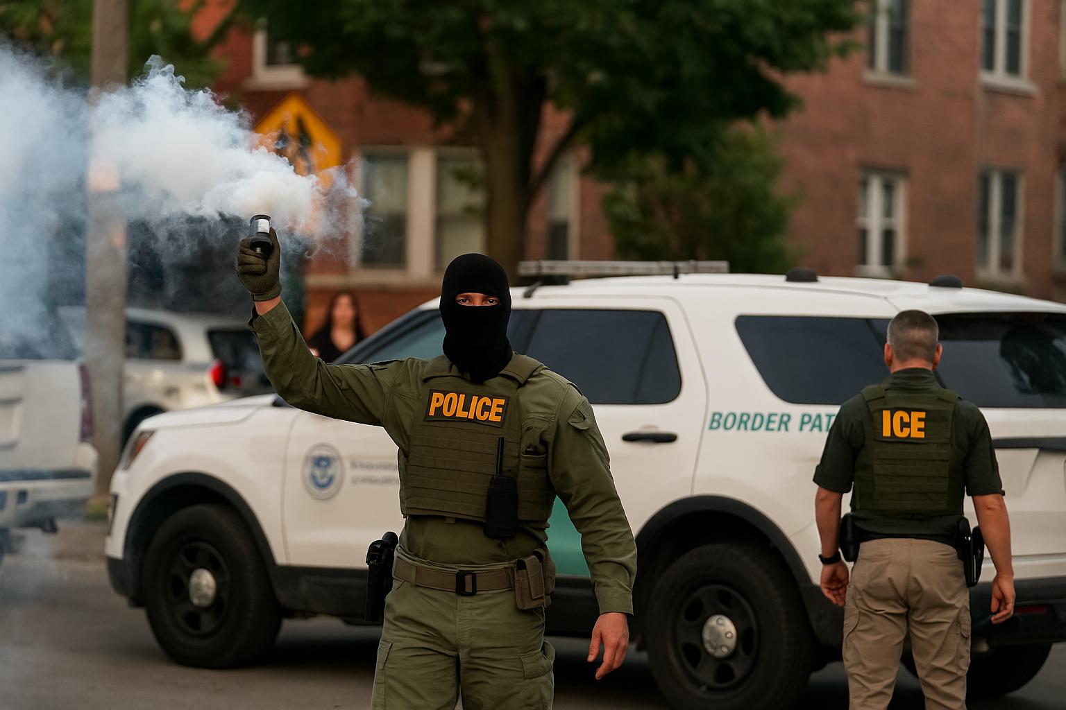 Chicago immigration raids spark controversy over federal use of force