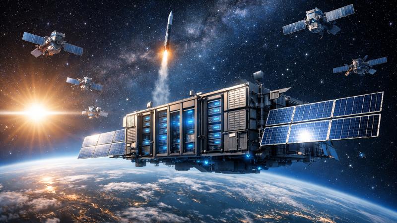 Elon Musk proposes space-based AI data centres powered by solar energy