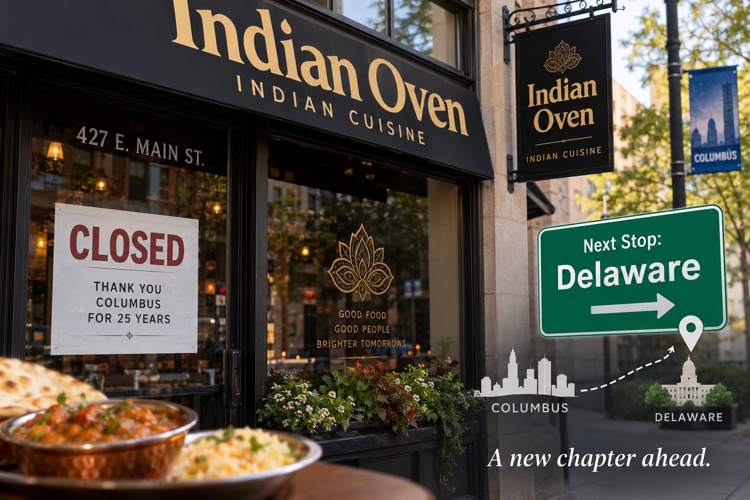 Indian Oven closes Columbus restaurant, plans Delaware move