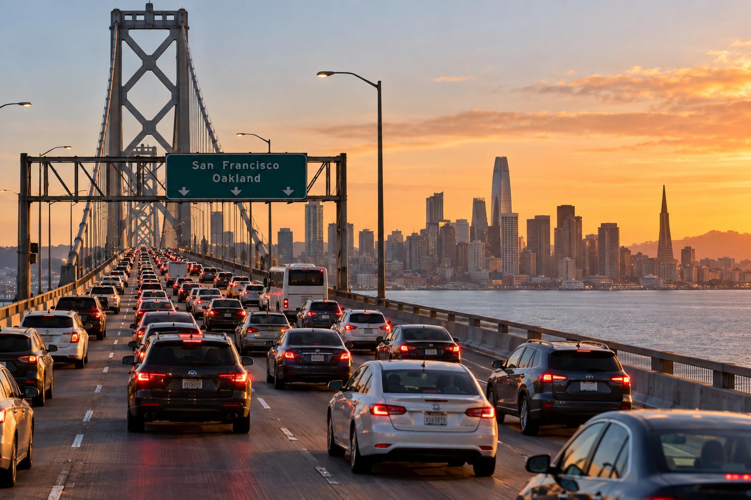 Bay Bridge delays could double if transit measures fail, SPUR says