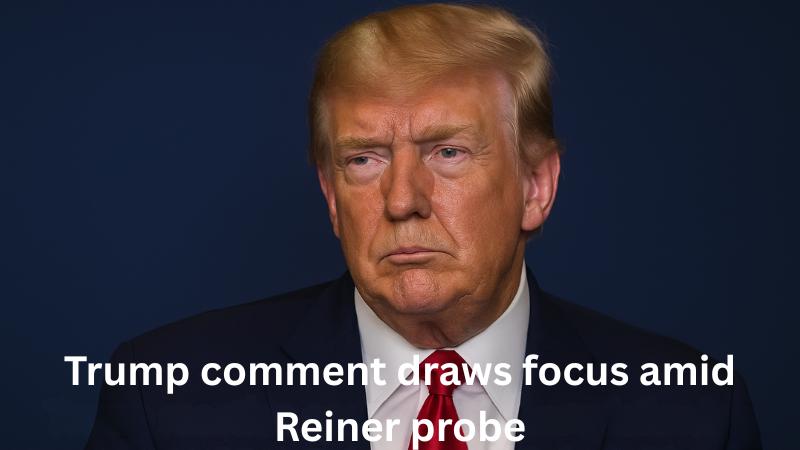 Donald Trump blames political animosity after reported killing of filmmaker Rob Reiner