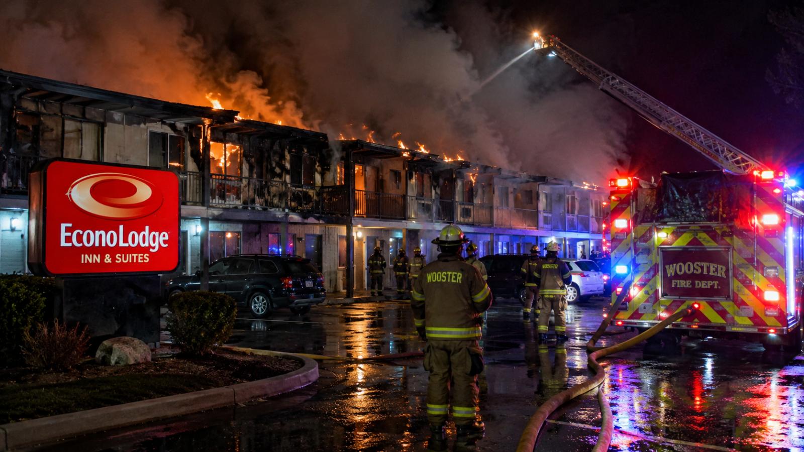 Ohio Motel Fire Kills Indian Family From Gujarat at Wooster Econo Lodge