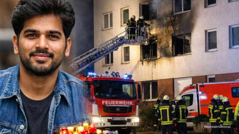 Indian student from Telangana killed in Germany apartment fire on New Year’s Eve