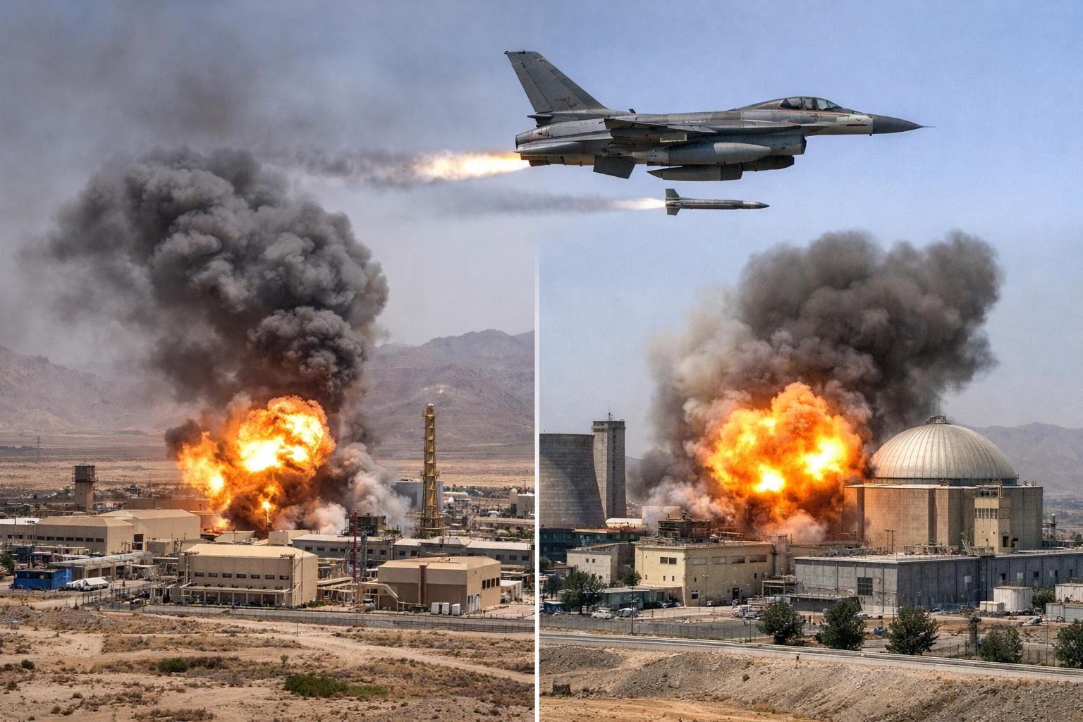 US–Israel–Iran War  Israel confirms strikes on Iran nuclear sites in Yazd and Arak