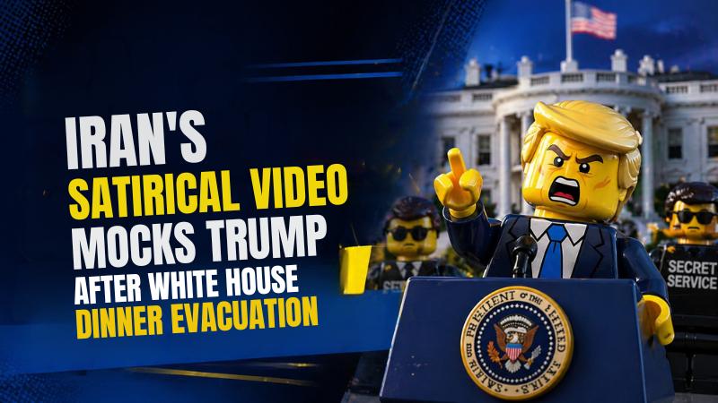 What sparked Iran’s diss track video? A satire targeting Trump after White House dinner disruption