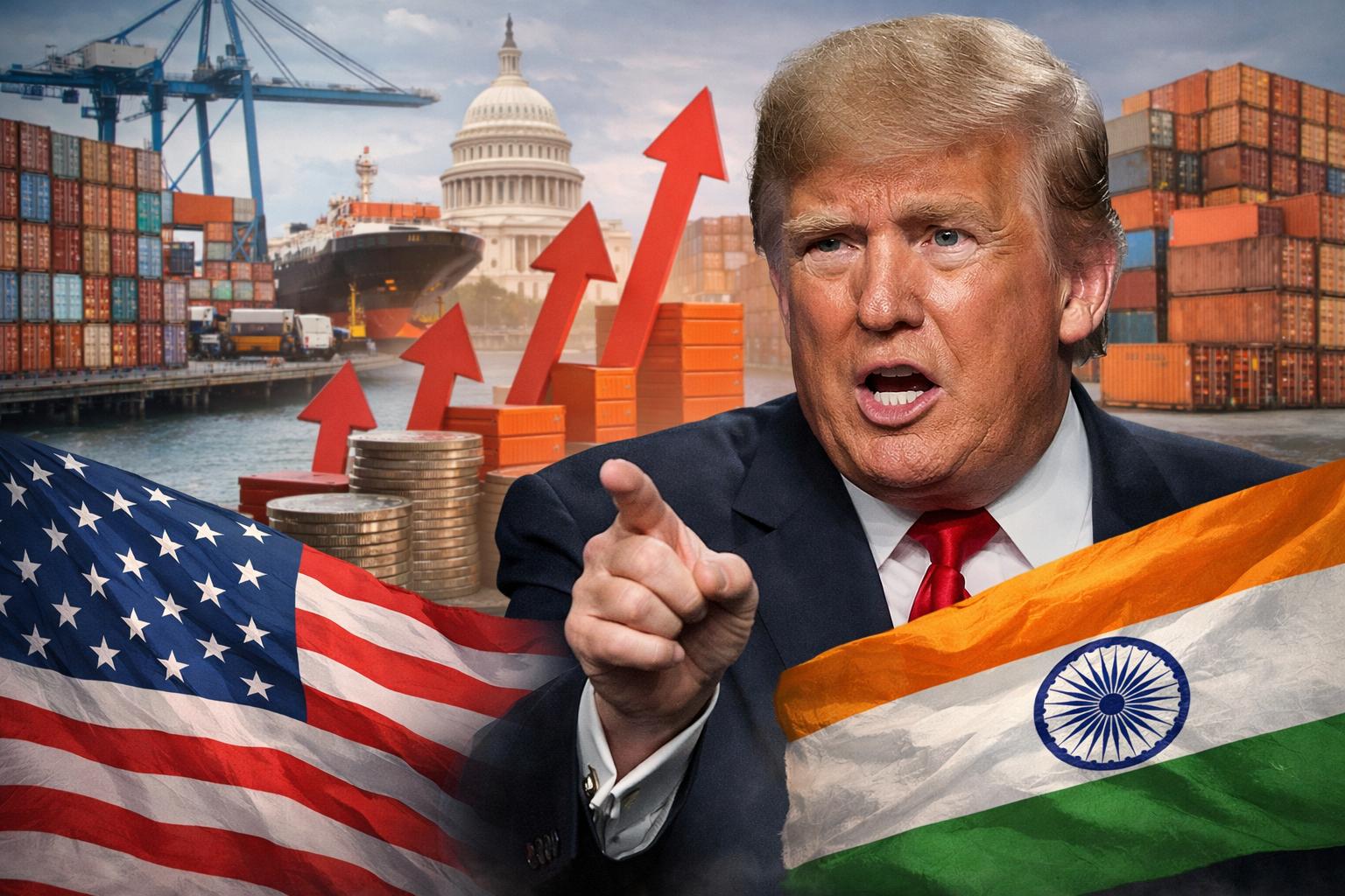 Trump warns of higher tariffs as India delays Washington trade visit
