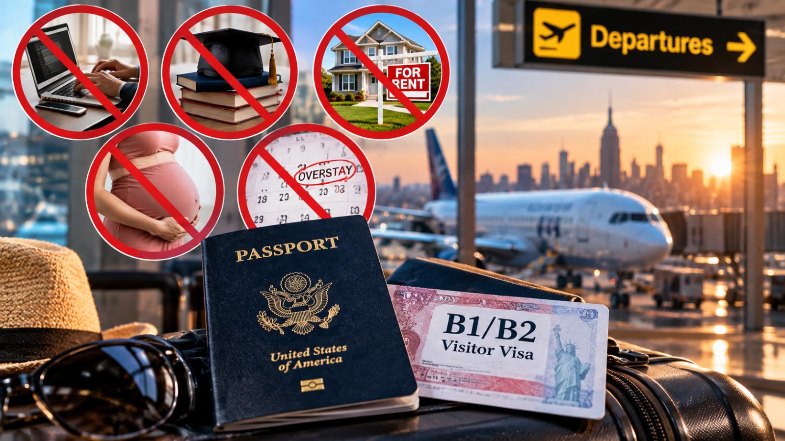 B1/B2 Visa Violations That Can Put Your US Visa at Risk