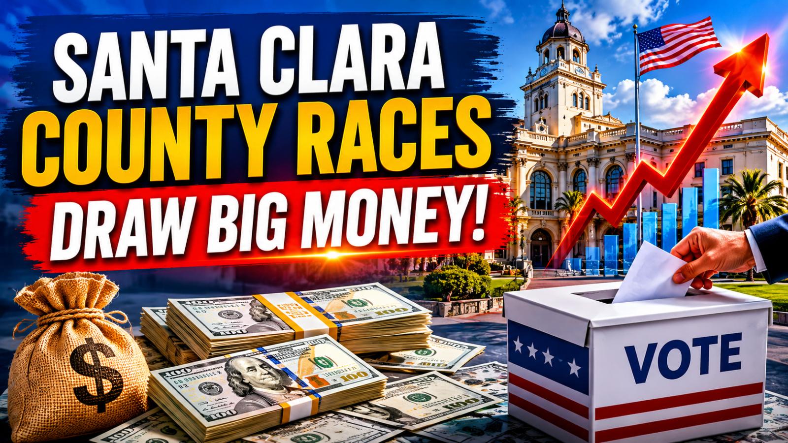 Campaign Cash Surges in Santa Clara County Races