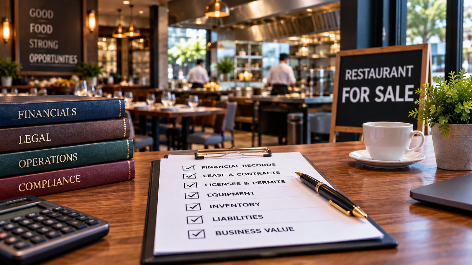 Restaurant Due Diligence Checklist for NRI Buyers in the USA