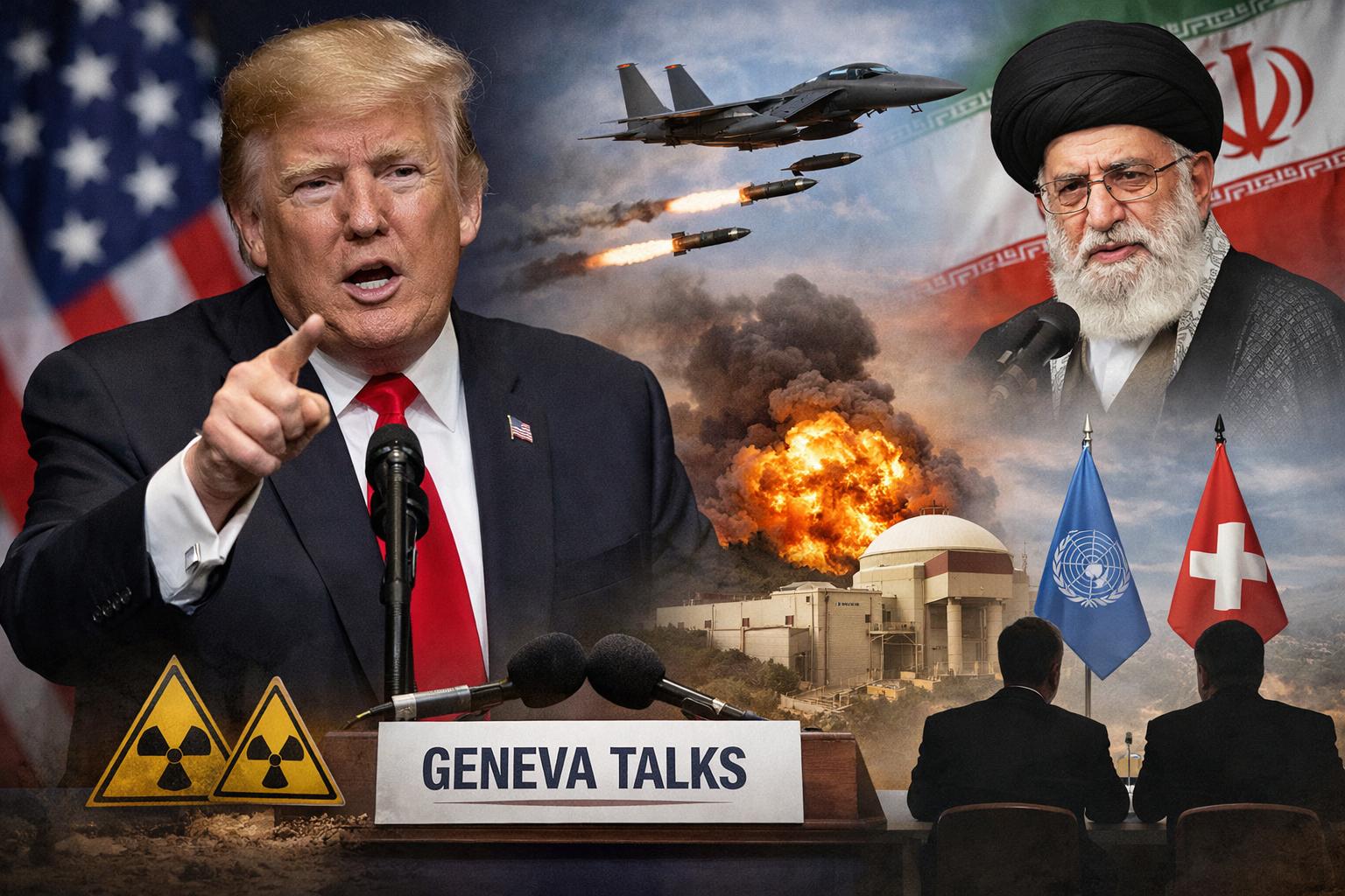 Trump considering limited military strike on Iran amid stalled nuclear talks