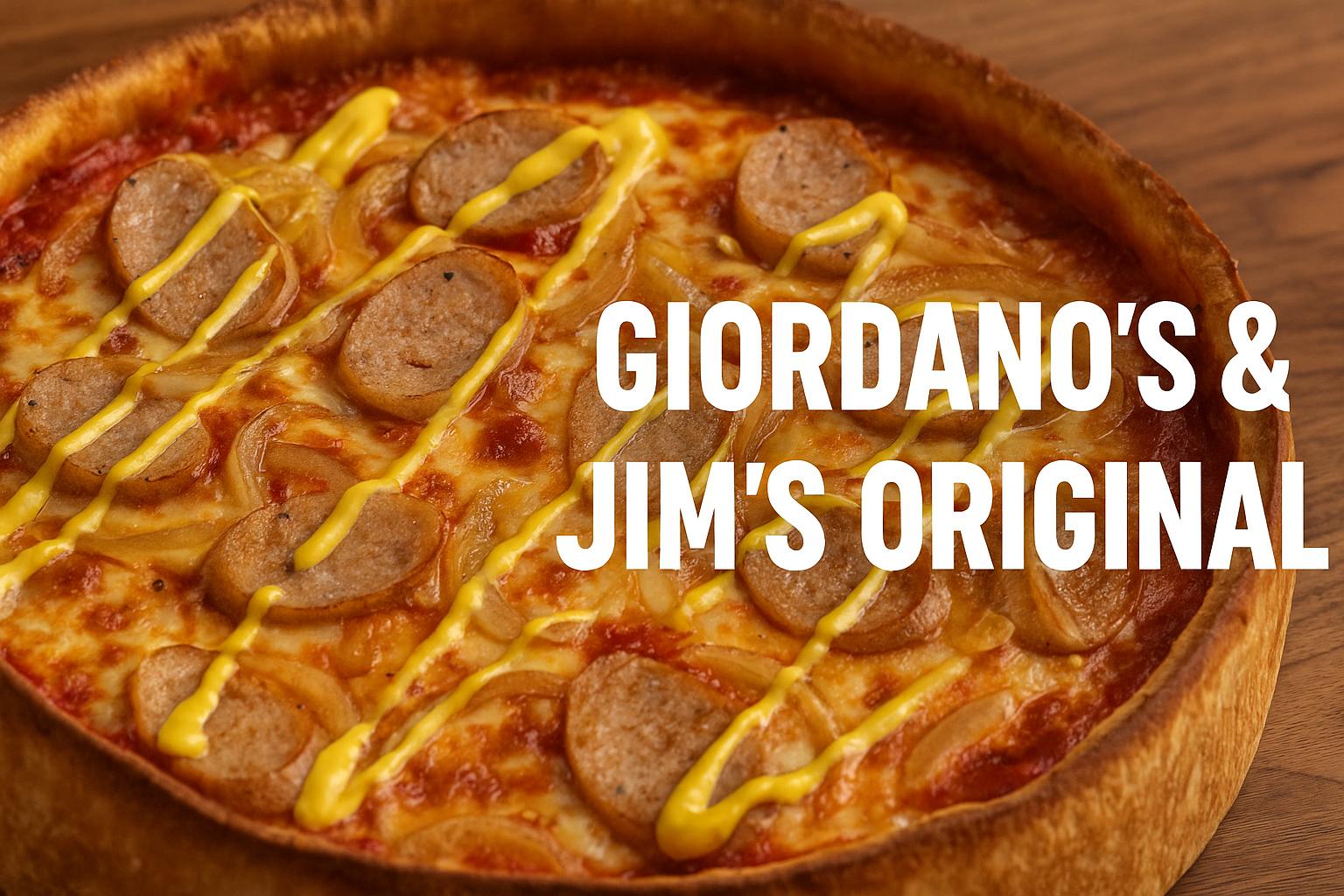 Giordano’s teams up with Jim’s Original for mustard infused Chicago deep dish