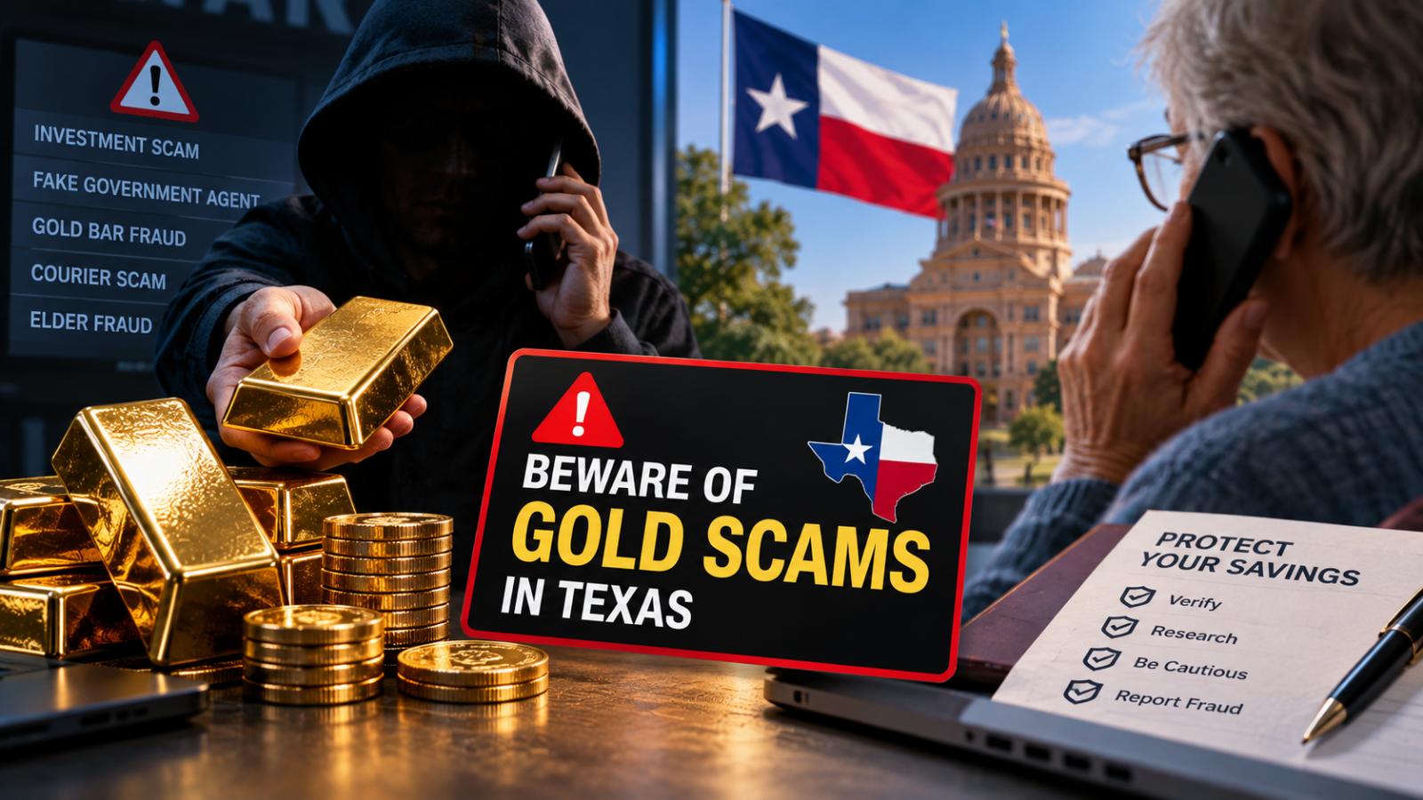 Texas gold scams Warning signs families should know