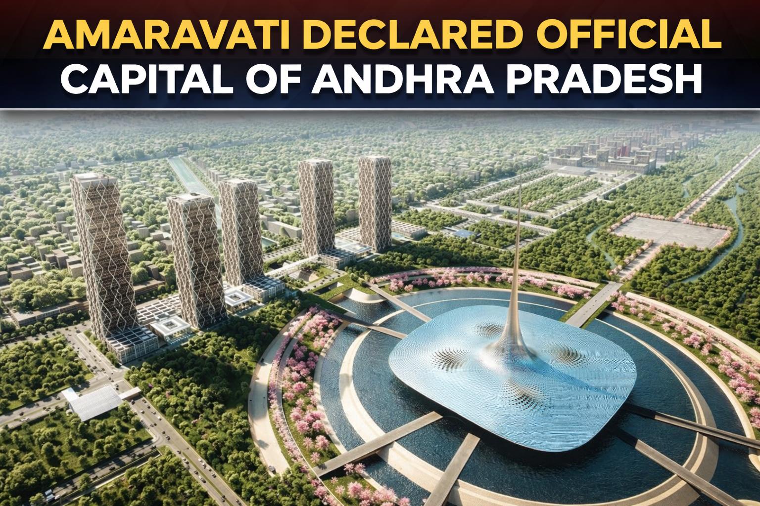 Amaravati to serve as Andhra Pradesh capital after years of controversy