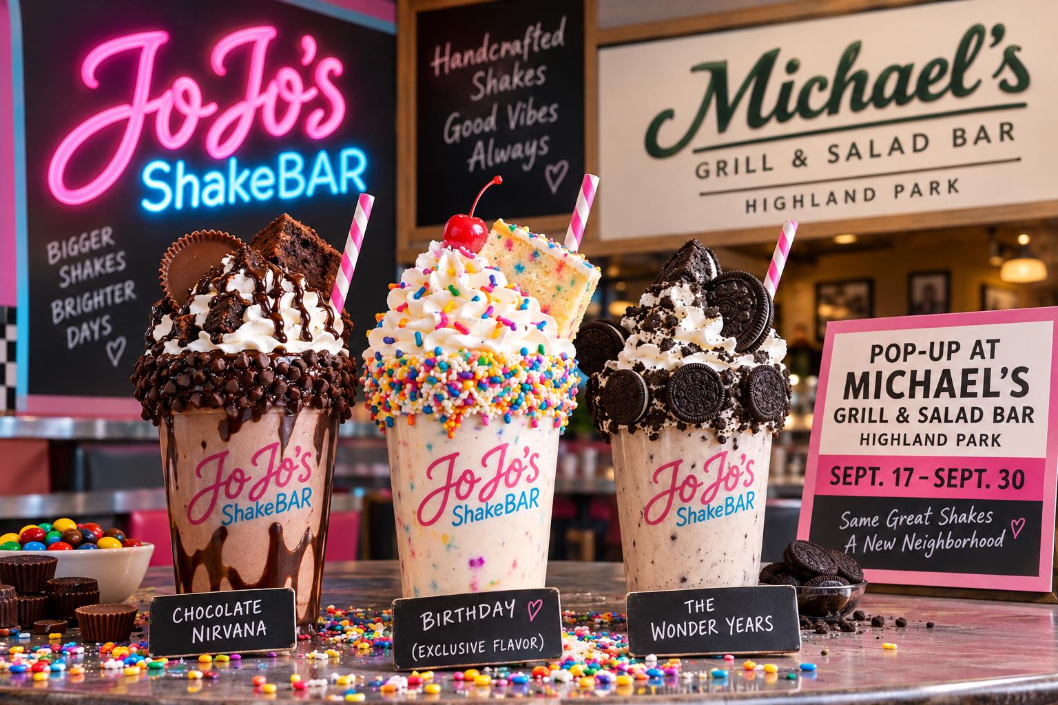 JoJo’s ShakeBAR brings Biggie Shakes to Highland Park