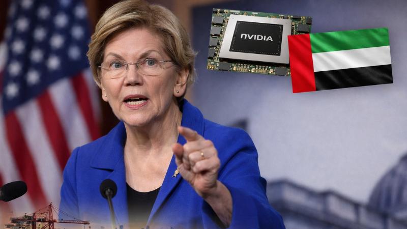 Warren moves to block sale of U.S. AI chips to UAE over security concerns
