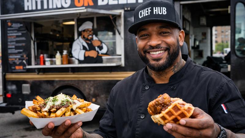 Newark chef redefines street dining with inventive food truck cuisine