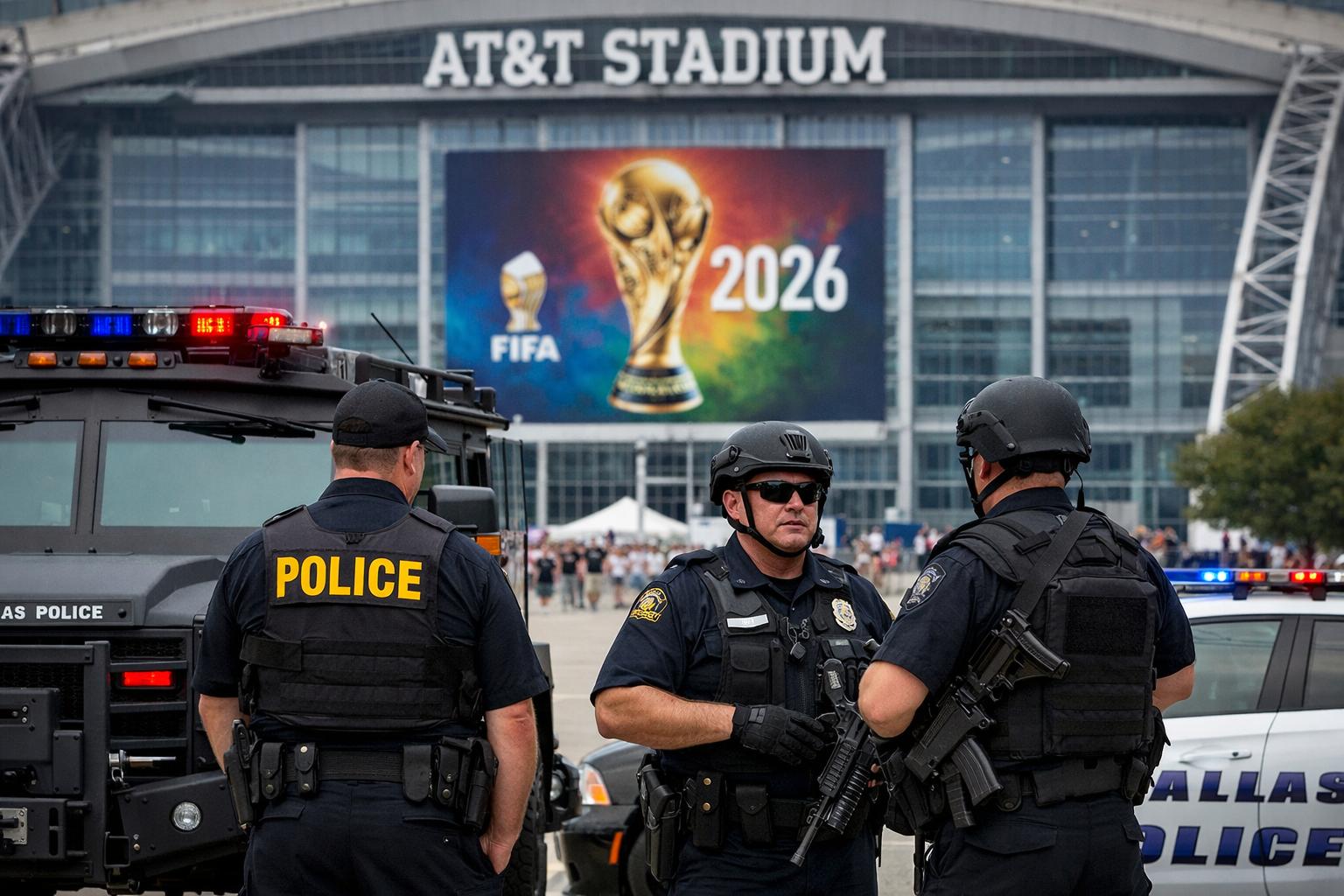 Dallas police receive major funding boost for 2026 World Cup security